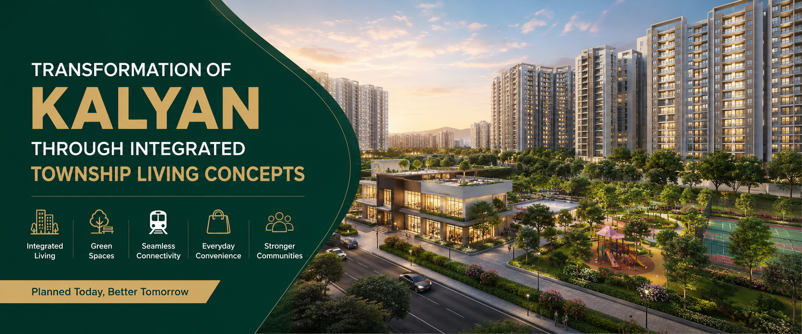Vikas Ritzenia Kalyan West Township Living